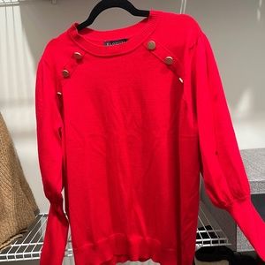 Eloquii Balloon Sleeve Sweater